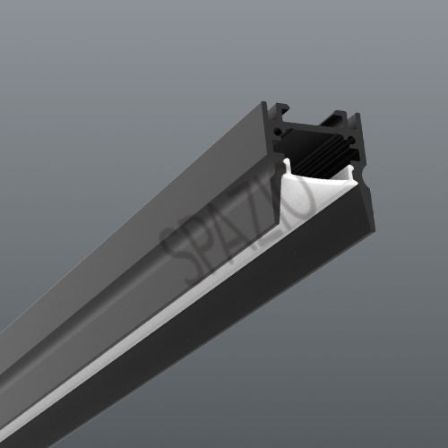 Spazio Shadow Profile - Surface Black – main view