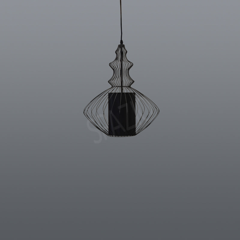 Spazio Tokyo 2 Black Pendant Light – main view