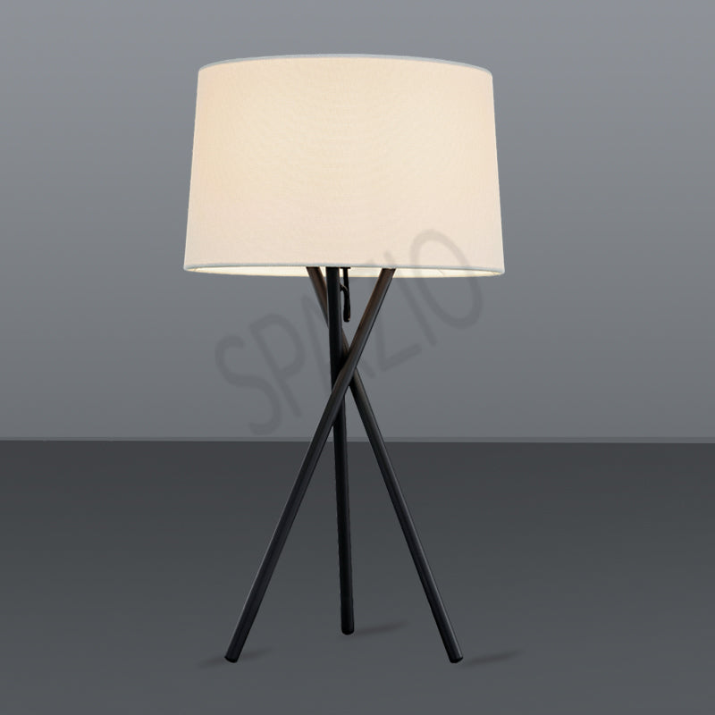 Spazio Twigs Sandy Black Table Lamp – main view