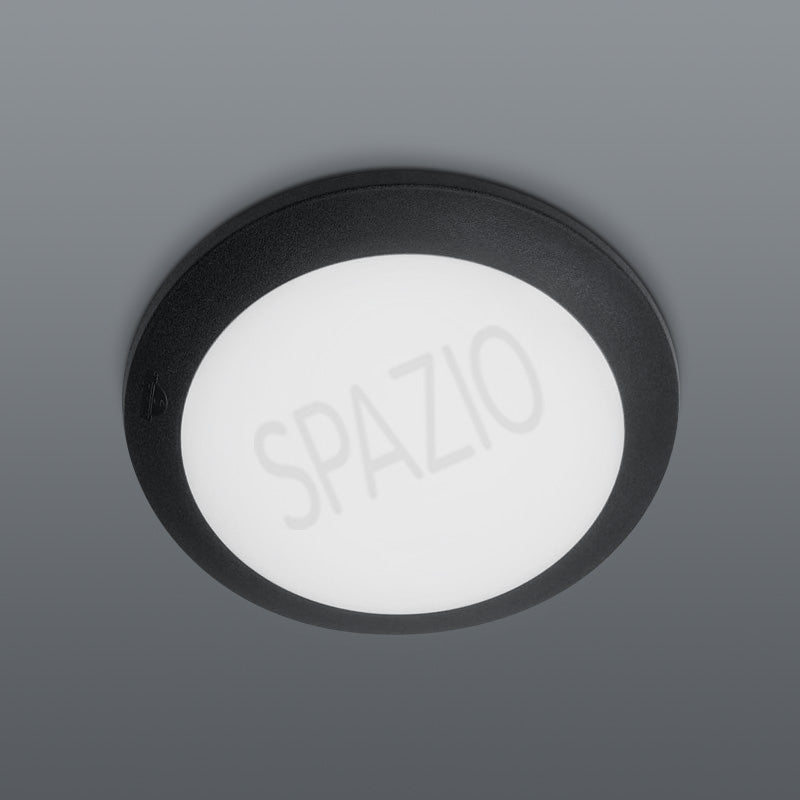 Spazio Umberta GX53 Black Wall Light – main view