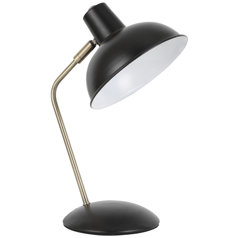 Bright Star TL843 Black Metal Table Lamp with Moveable Head – main view