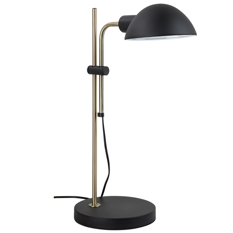 Bright Star TL848 Black Metal Table Lamp with Adjustable Arm – main view