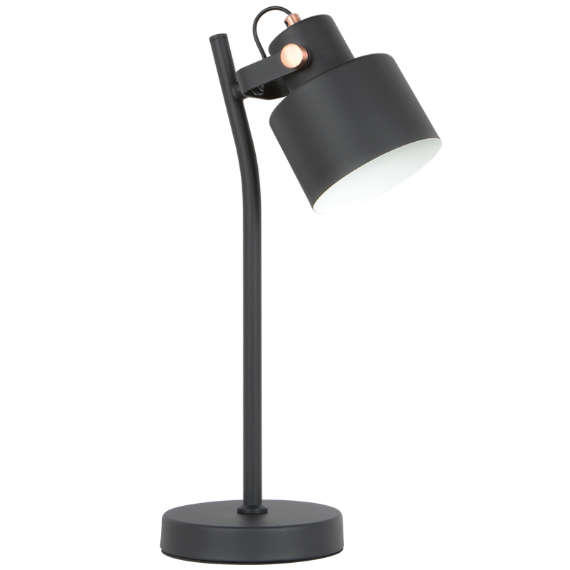 Bright Star TL851 Black Metal Table Lamp with Moveable Head – main view