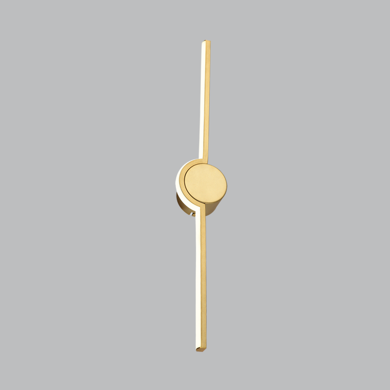 Bright Star WB198 Gold Aluminium and Acrylic LED Wall Bracket – main view