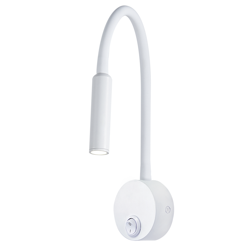 Bright Star WB218 Metal LED Wall Light with Flexible Rubber Arm – view 2