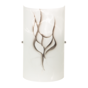 Bright Star WB270 Marble Metal and Patterned Glass Wall Bracket – main view