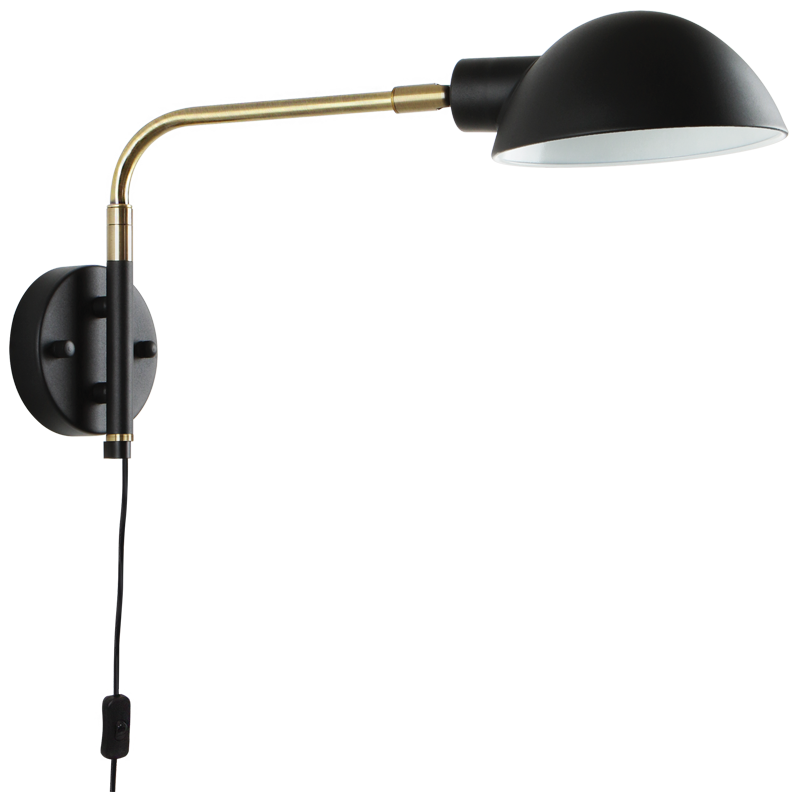 Bright Star WB369 Metal Wall Bracket with Cord and Switch – main view