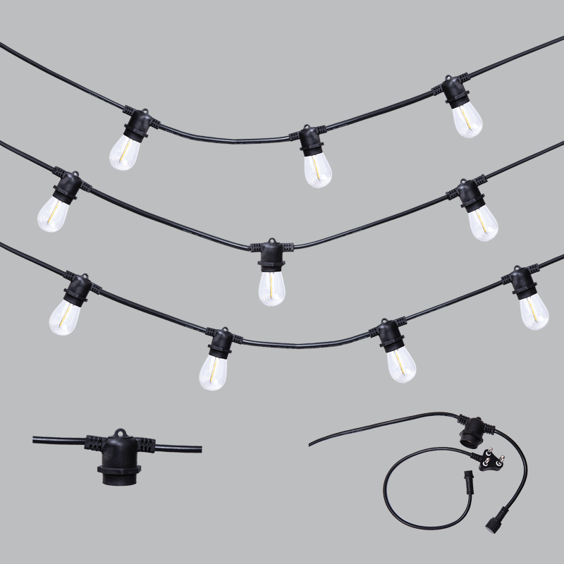 Bright Star WSC011 Clear Outdoor String Lights, IP44 – main view