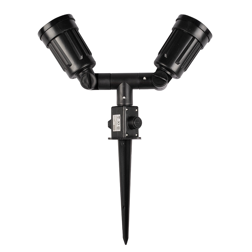 Eurolux O28B Double Spike 2x100W Black – main view