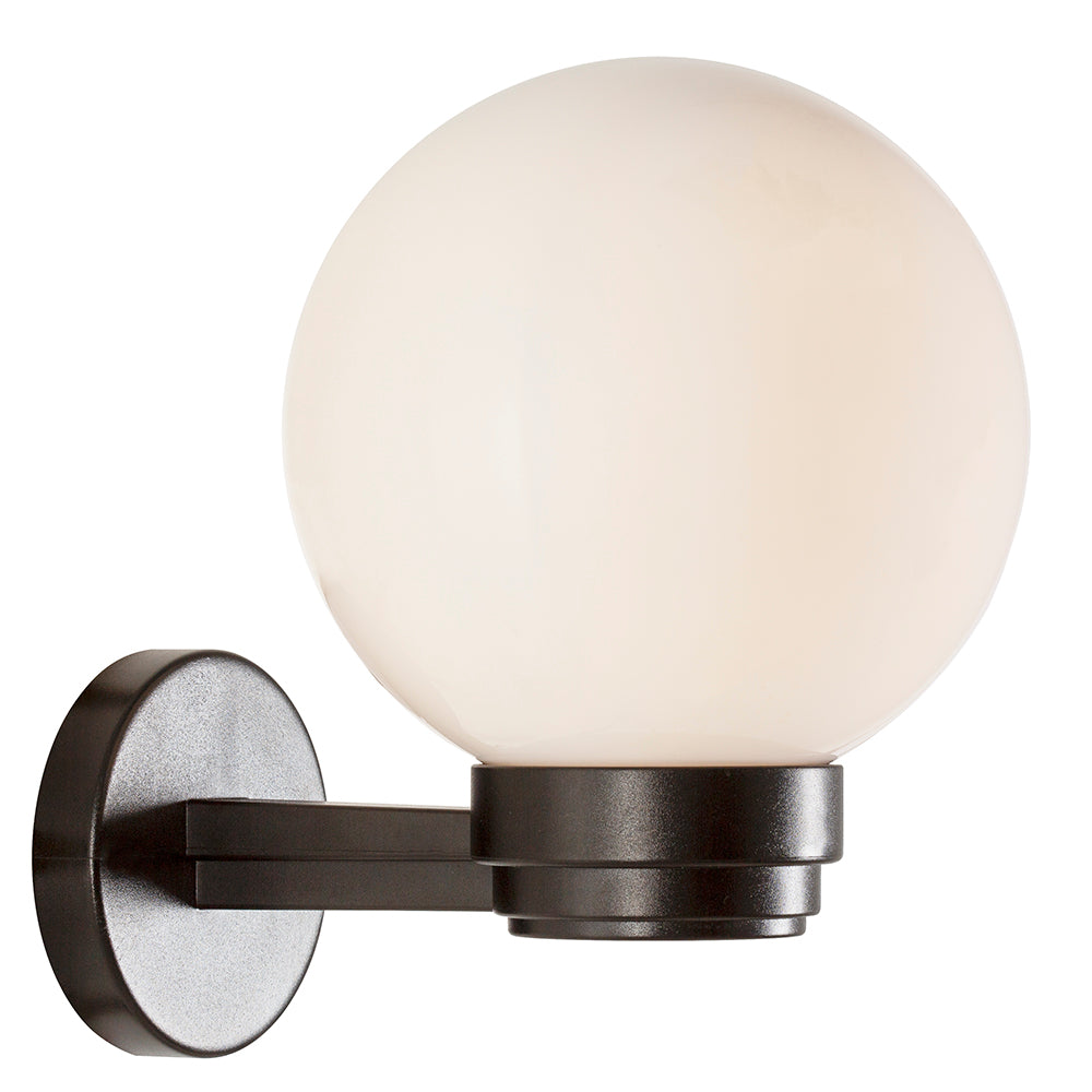 Eurolux O619O Outdoor 200mm Bowl Fitting Wall Mount Opal – main view