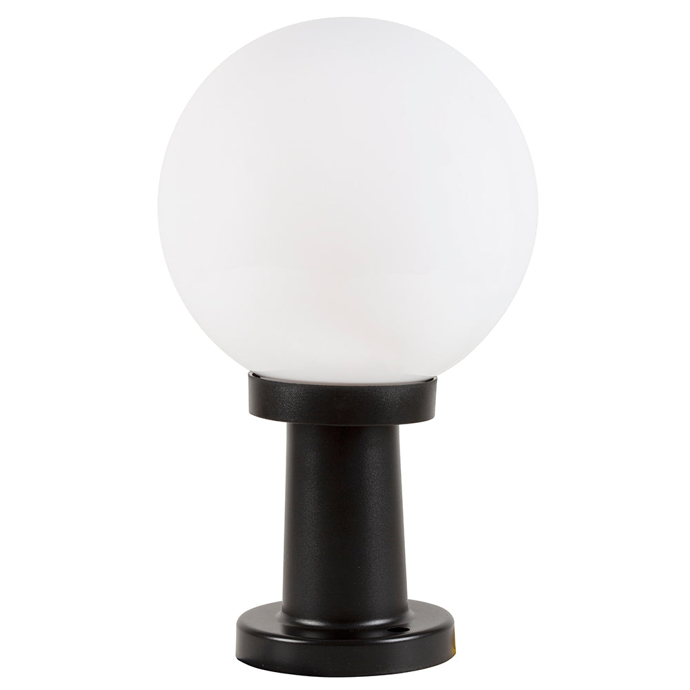 Eurolux O621O Outdoor 200mm Bowl Fitting Pillar Mount Opal – main view