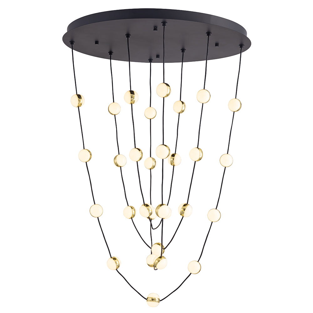 Eurolux P1303B Celestial Sphere Pendant LED 102W 3000K Dimmable – main view