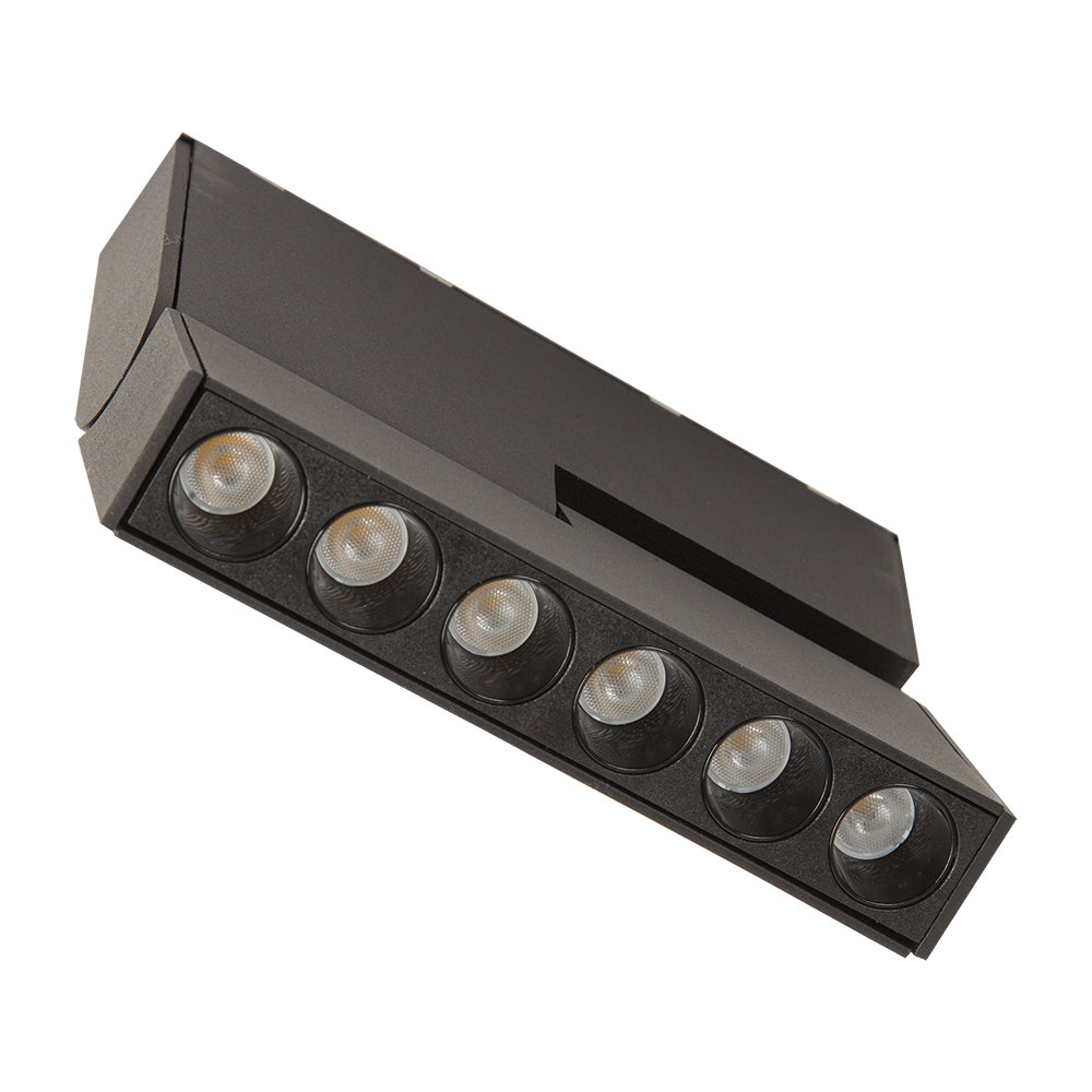 Eurolux PR724D DIMMABLE Magnetic Track Spotlight LED 6x1W Black – main view