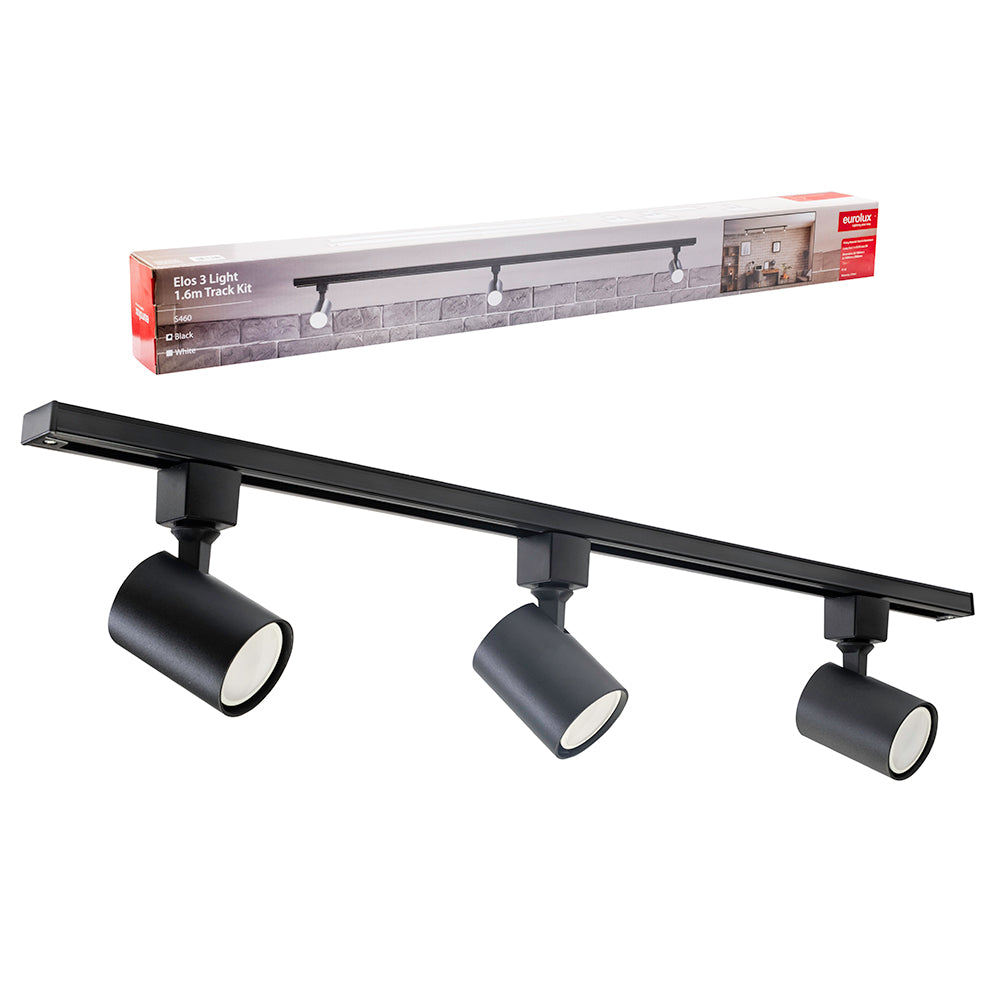 Eurolux S460 Elos 3-Light Track Spotlight Kit GU10 3x5W – main view