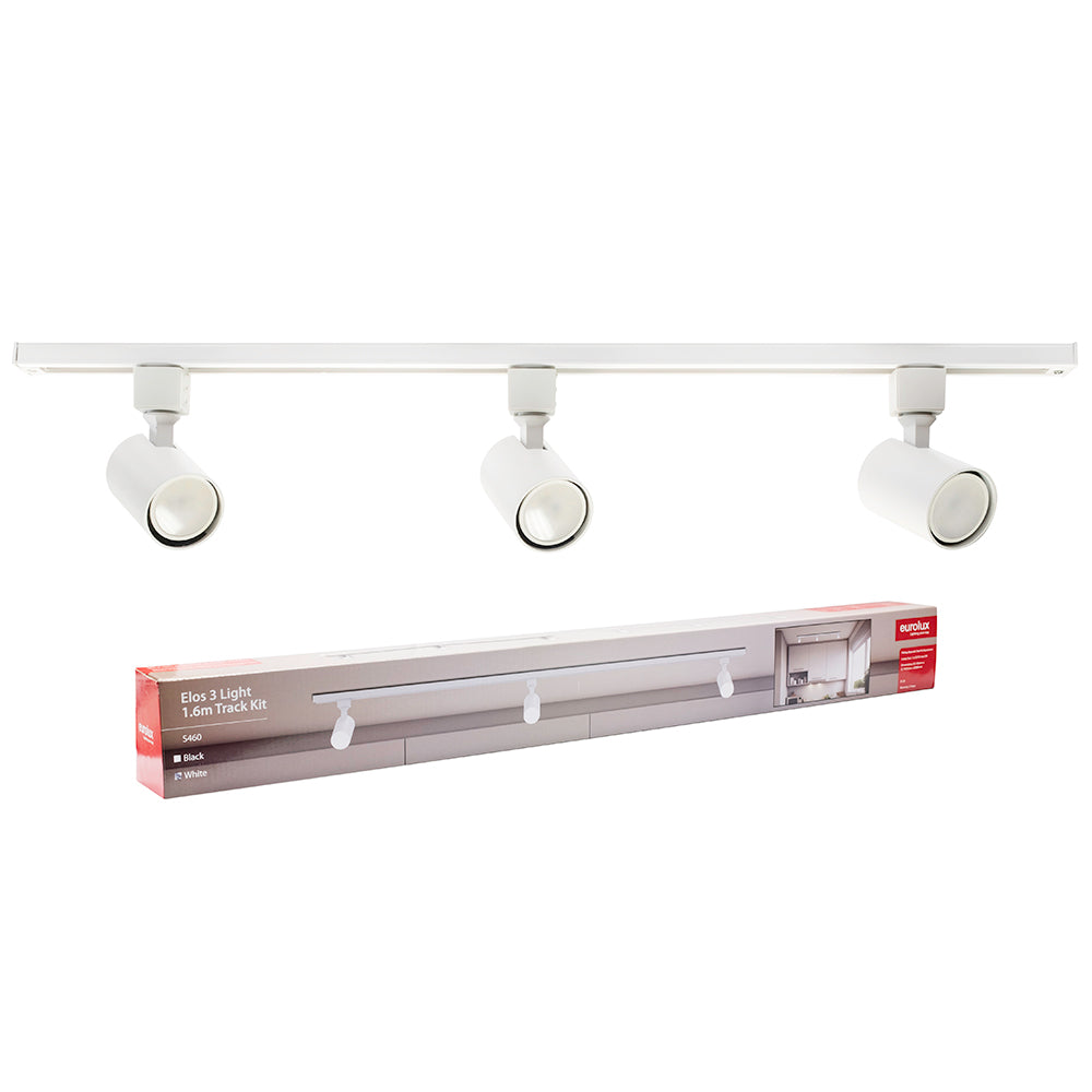 Eurolux S460 Elos 3-Light Track Spotlight Kit GU10 3x5W – view 2