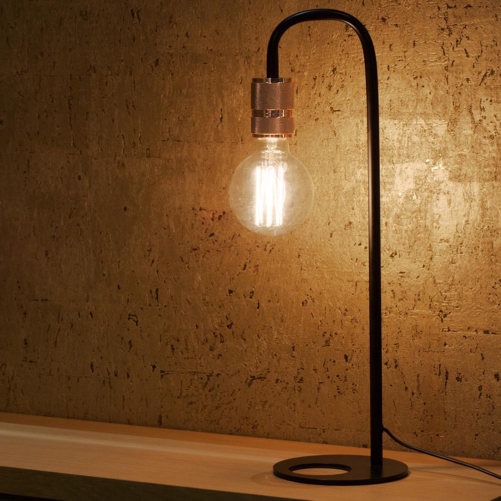 Eurolux T548 Seville Table Lamp Copper – view 2