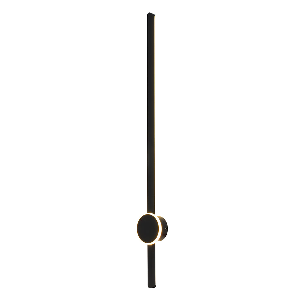 Eurolux W674 Nevo Backlit Wall Light Black LED 15W – main view