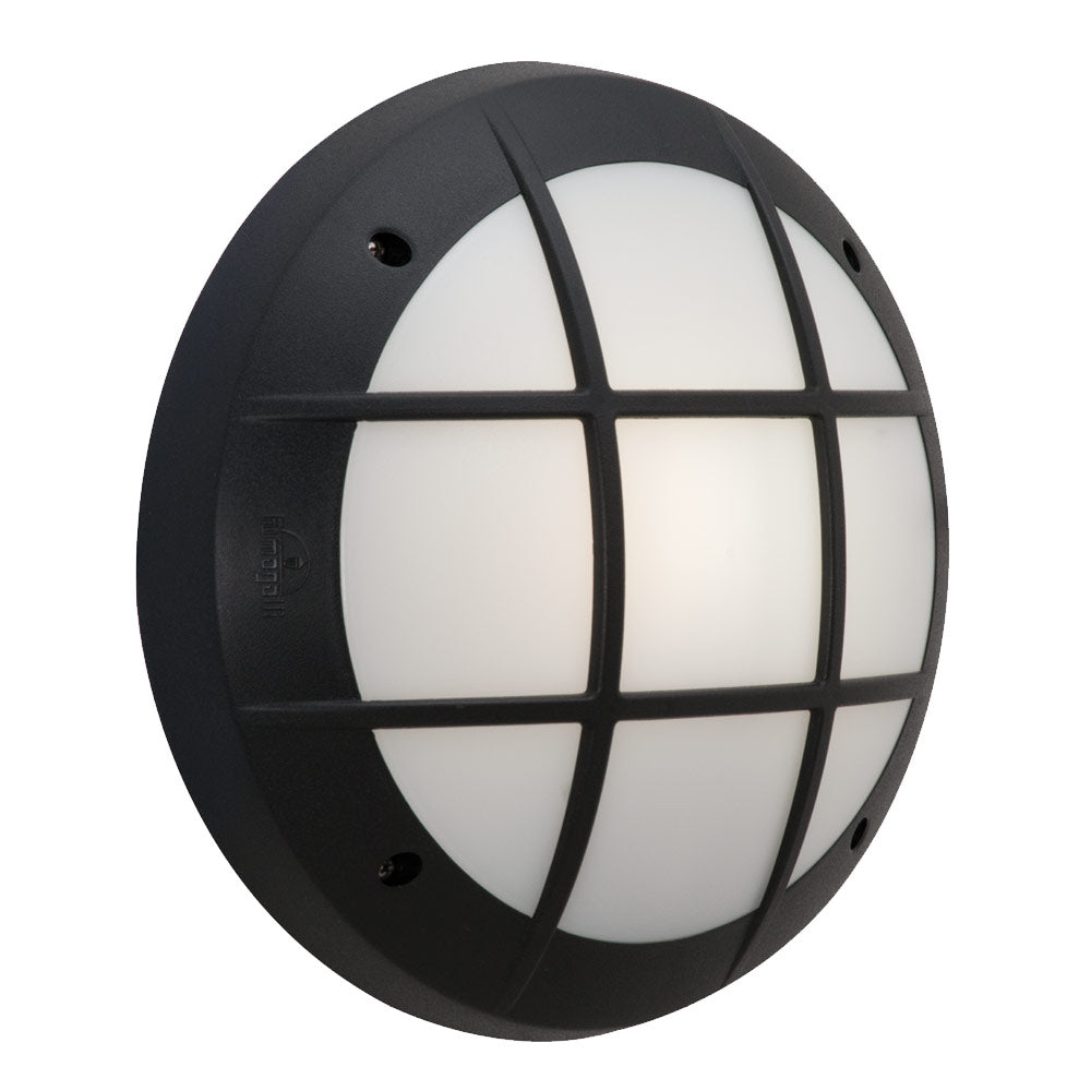 Fumagalli B232BFU Gelmi GR Black/Opal E27 Outdoor Wall Light – main view