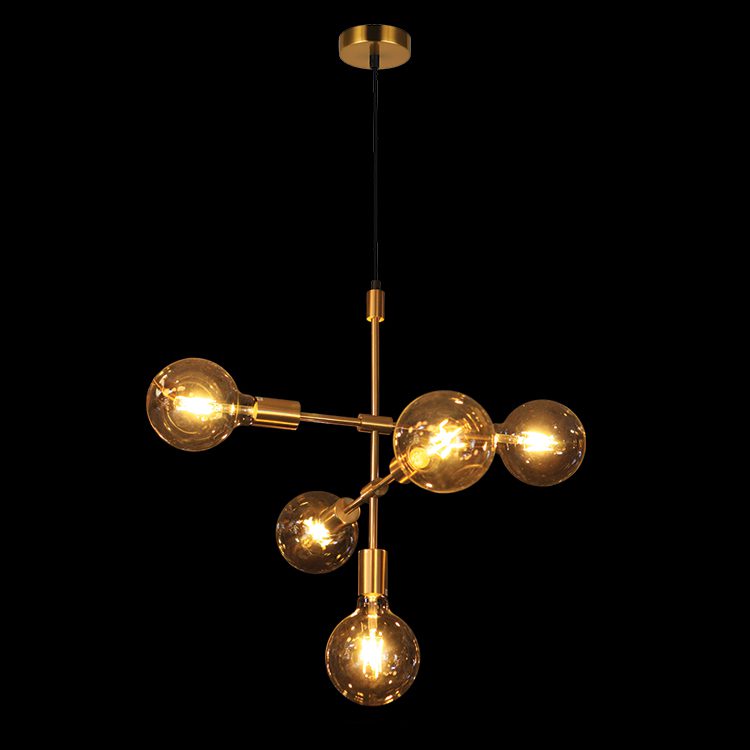 K.Light Antique Brass Boss Pendant – main view