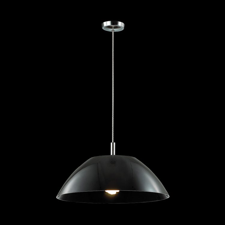 K.Light Black Acrylic Pendant – main view