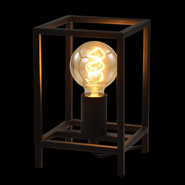 K.Light Black Cube Table Lamp – main view