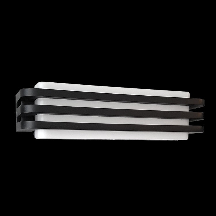 K.Light Black LED Lined Wall Light – main view