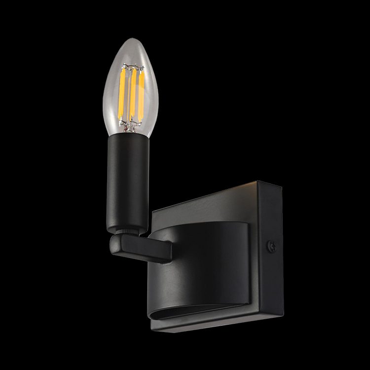 K.Light Black LED Ranch Wall Light – main view