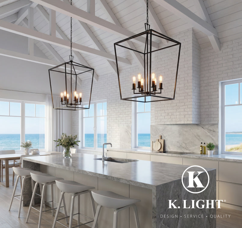 K.Light Black XLarge Pentagon Ranch Pendant – view 2