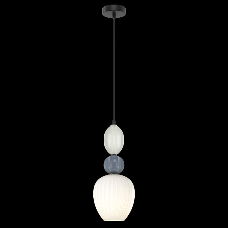 K.Light Ceramic Opal/Grey Pendant B1 – main view