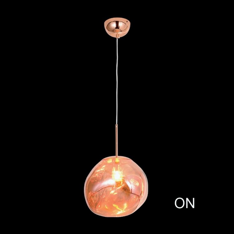 K.Light Chrome Molten Pendant – view 2