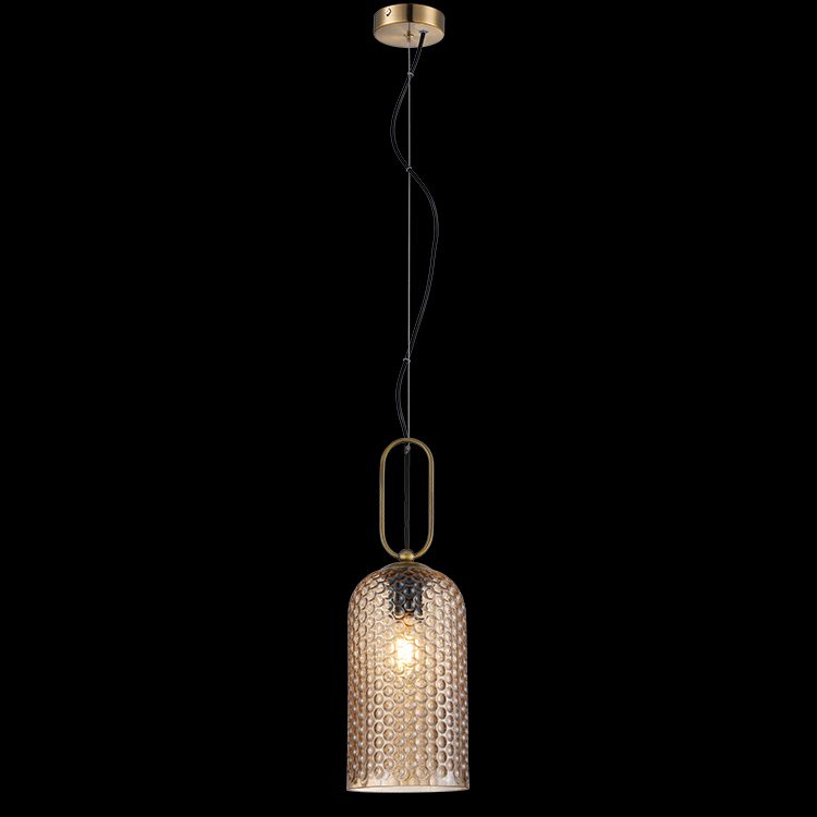 K.Light Cypress Glass Pendant, Amber – main view