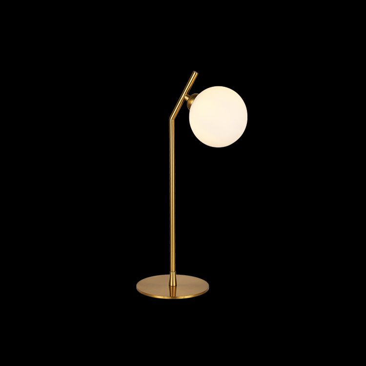 K.Light Glass & Gold Table Lamp – main view