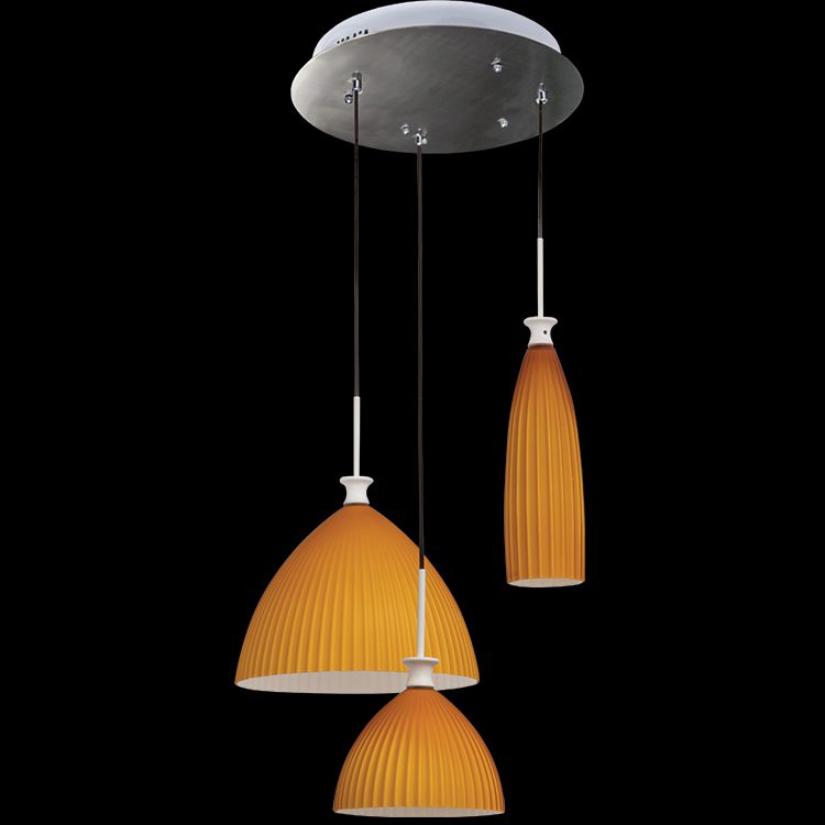 K.Light Glass Round Cluster Pendant – main view
