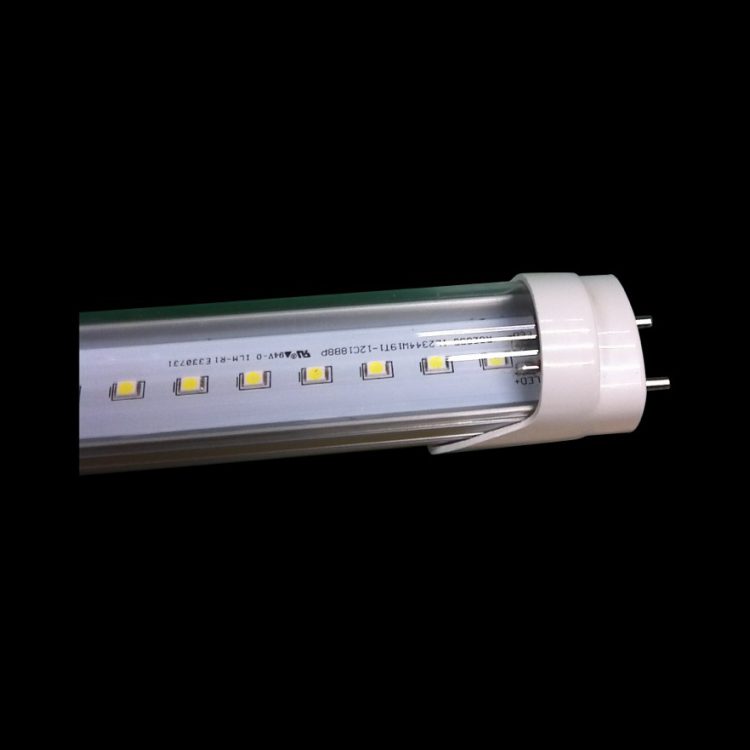 K.Light Grey / Clear T8 LED Tube – main view