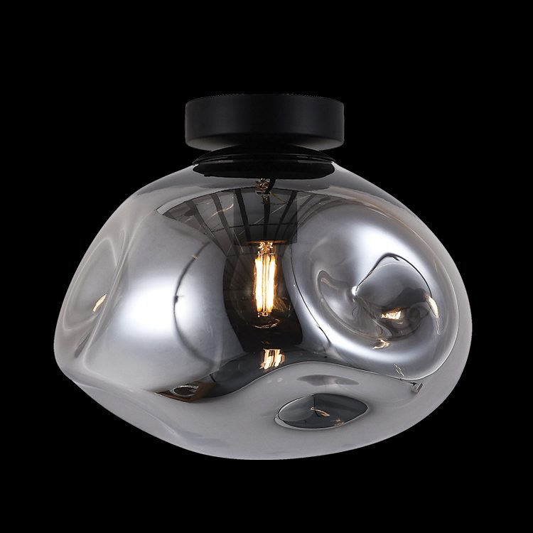 K.Light Large Glass Molten Ceiling Light – view 3