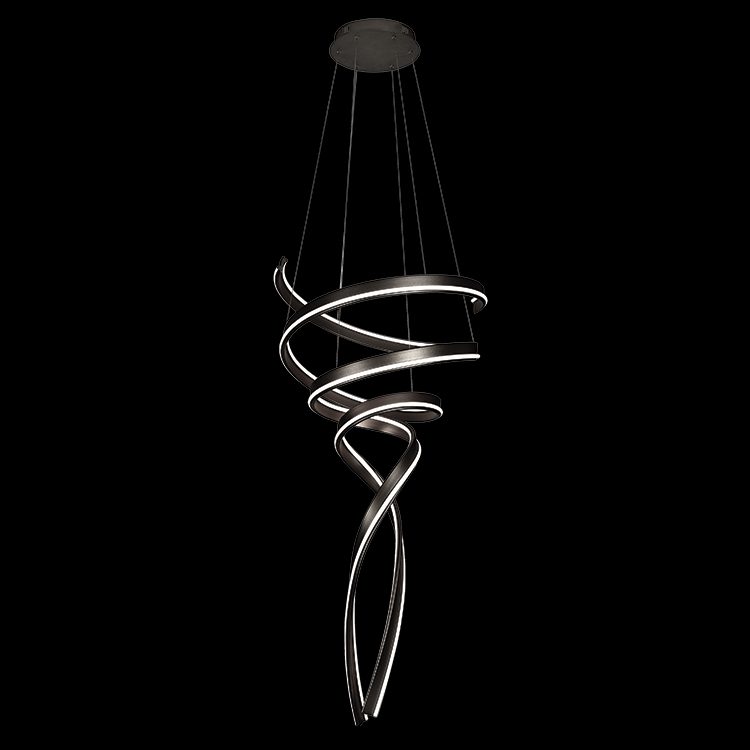 K.Light LED Black Swan Pendant – main view