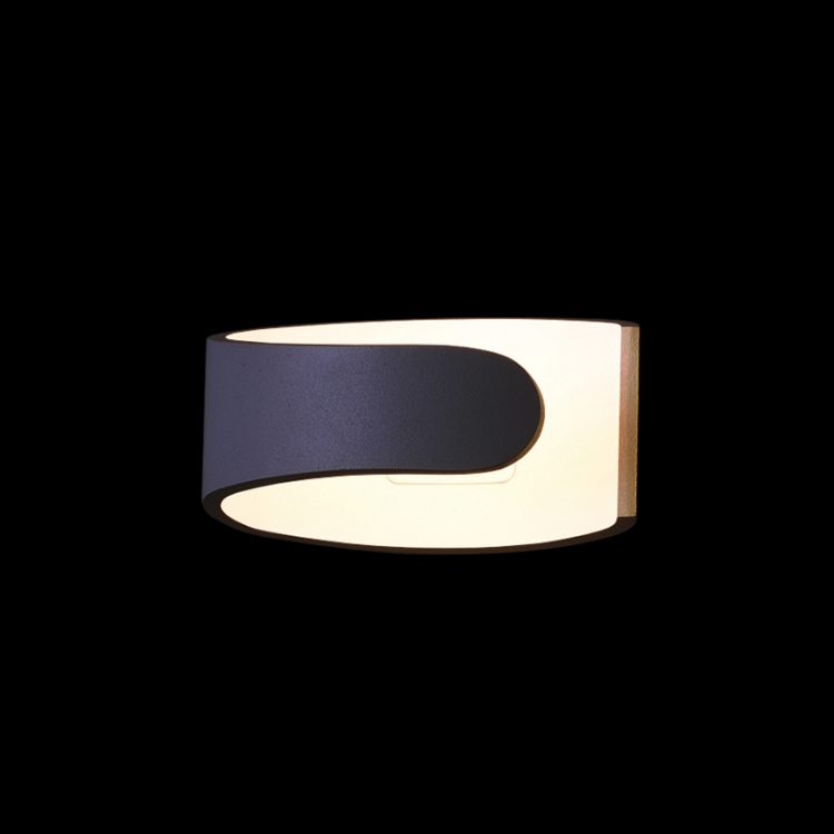 K.Light LED COB Black Hook Wall Light – main view