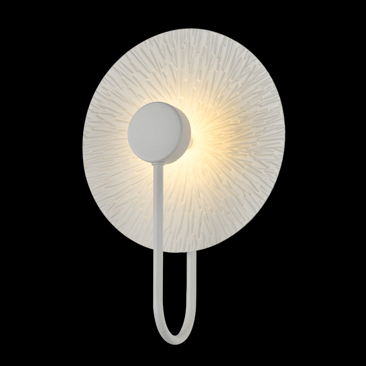 K.Light LED Round Golden Leaf Wall Light – view 3