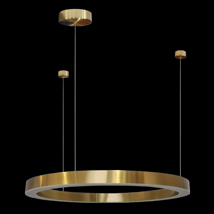 K.Light LED SMD 50cm Black Halo Pendant – view 6