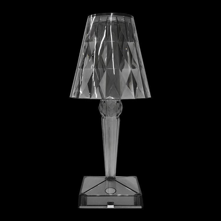 K.Light LED SMD Acrylic Tri Coloured Dimmable Rechargeable Table Lamp – main view