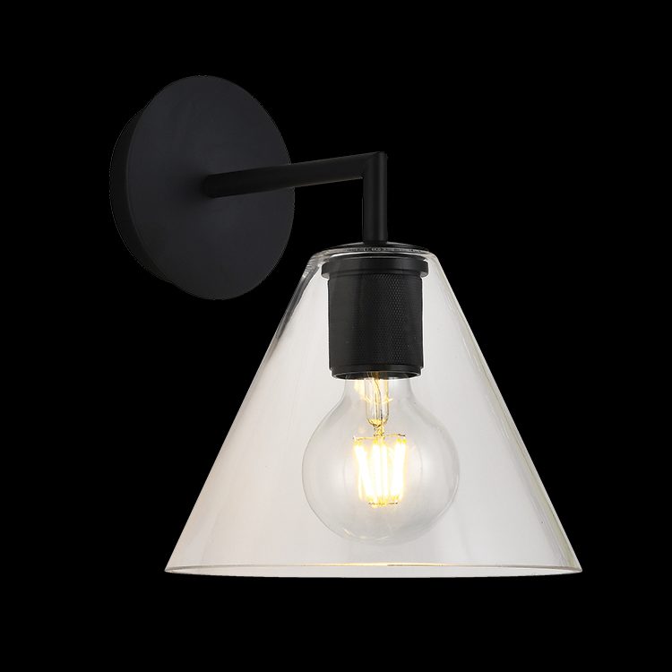 K.Light Trends Cone Glass Wall Light – main view