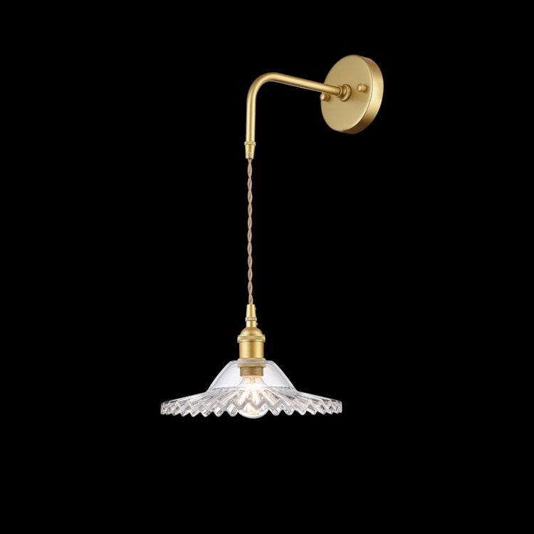 K.Light Vintage Cut Glass Wall Light 4 – main view