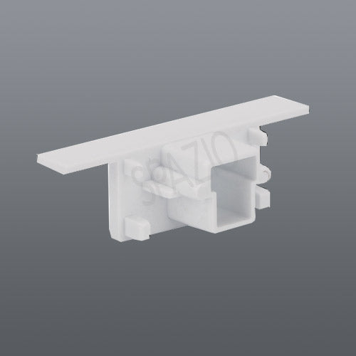 Spazio 3 Wire Recessed Track - End Cap – view 2