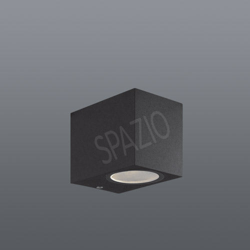 Spazio Block P 1 Light Outdoor Ceiling Light – main view