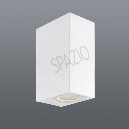 Spazio Block P 2 Light Outdoor Ceiling Light – view 2