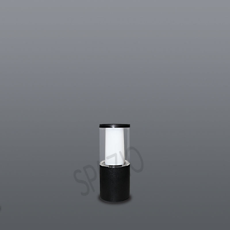 Spazio Carlo Bollard 250 3Ctc Black – main view