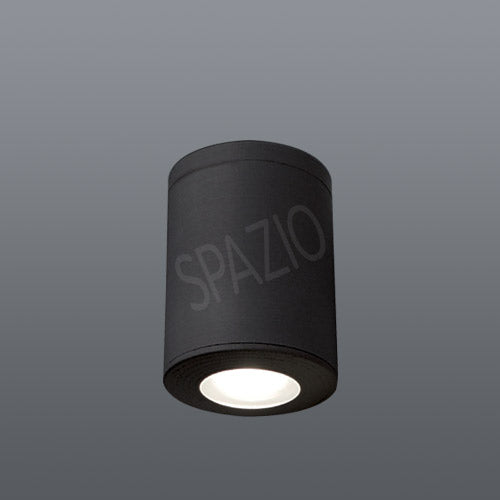 Spazio Franca 90 Ctc Black Outdoor Ceiling Light – main view