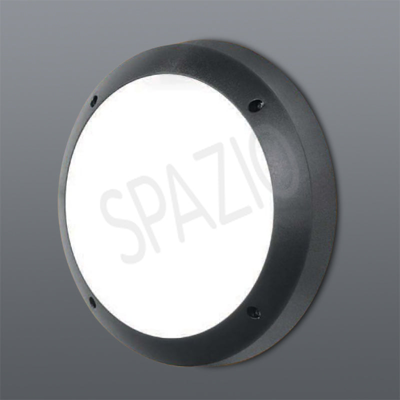 Spazio Gelmi - 1 X E27 Black Outdoor Ceiling Light – main view