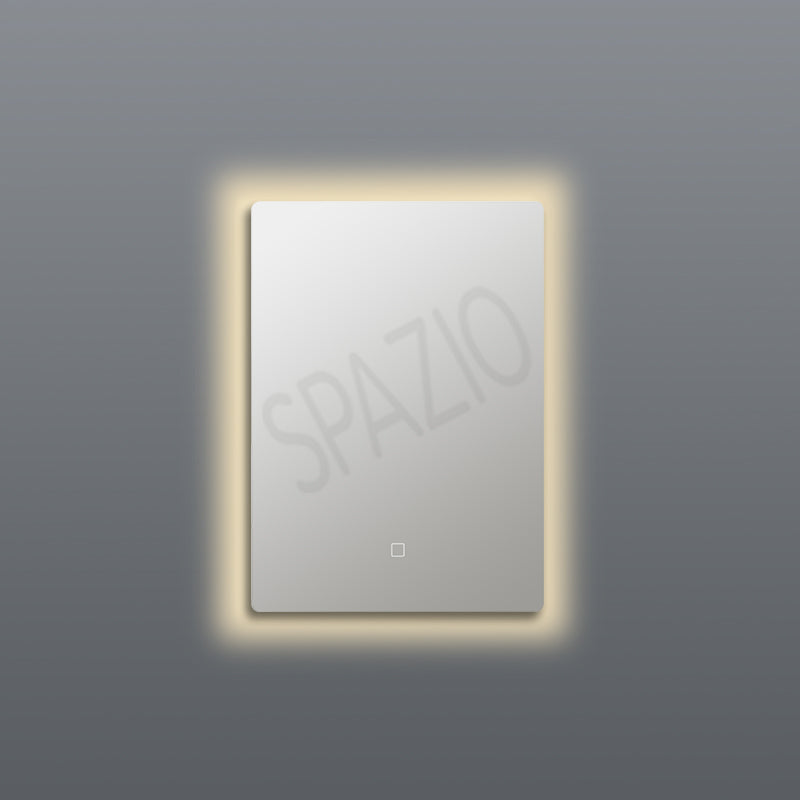 Spazio Iseo Small - Back Lit White Wall Light – main view