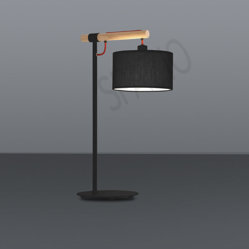 Spazio Langham Table Black – main view